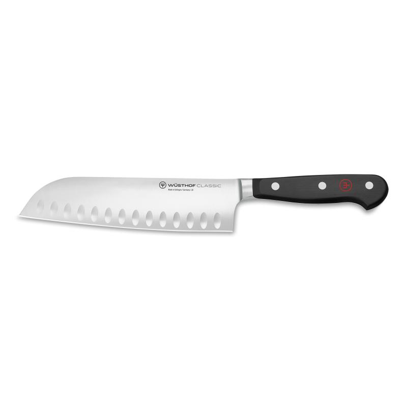 Wüsthof Santoku Knife Classic 17cm stainless steel black silver (1040131317)