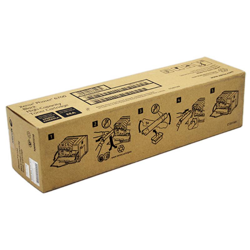 Xerox Cartridge 6700 Black Schwarz HC (106R01510)