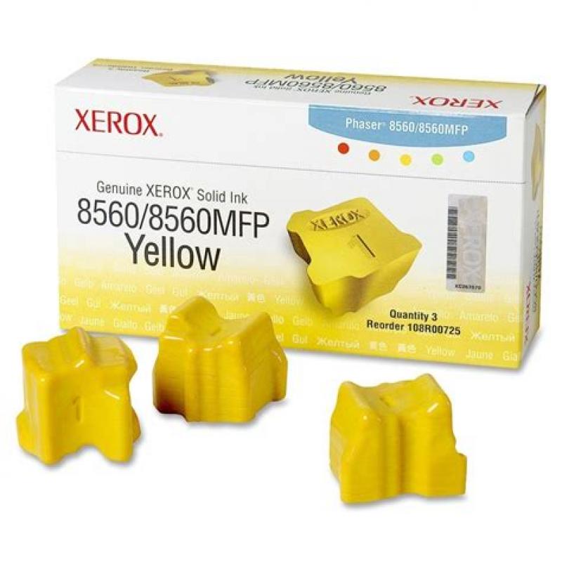 Xerox Ink Phaser 8560 Yellow Gelb (108R00725)