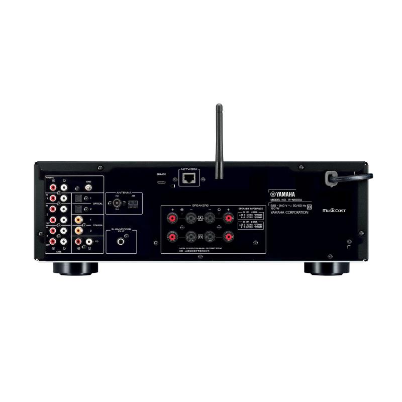 Yamaha AV-Receiver AVReceiver R-N600A RN600A Black Schwarz (ARN600ABL)