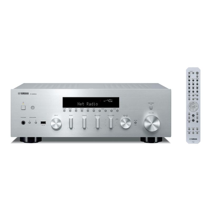 Yamaha AV-Receiver AVReceiver R-N600A RN600A Silver (ARN600ASI)