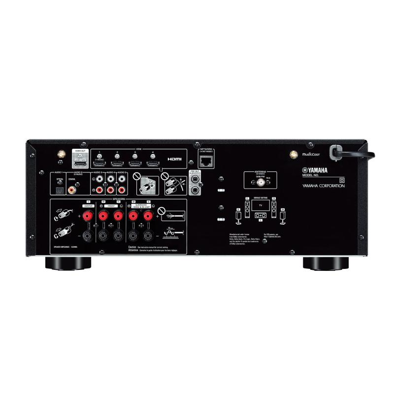 Yamaha AV-Receiver AVReceiver RX-V4A RXV4A Black Schwarz (ARXV4ABL)