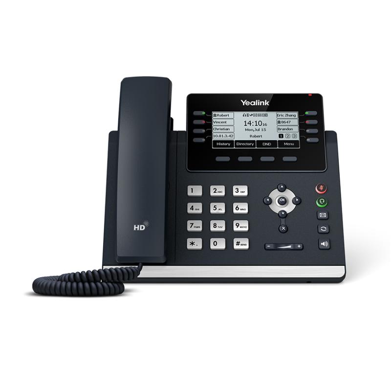 Yealink VoIP-Telefon VoIPTelefon SIP-T43U SIPT43U (SIP-T43U)