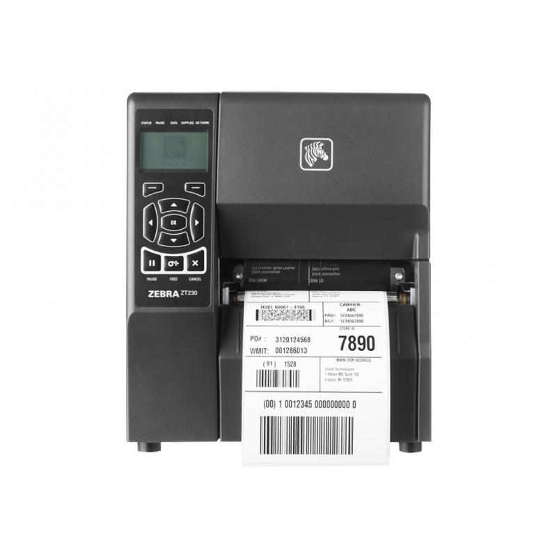Zebra Label Printer Drucker ZT230 (ZT23042-T0E200FZ) (ZT23042T0E200FZ) Lan, seriell