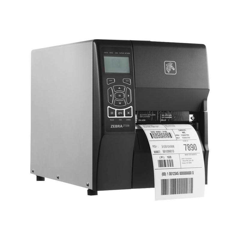 Zebra Label Printer Drucker ZT230 (ZT23042-T0E200FZ) (ZT23042T0E200FZ) Lan, seriell