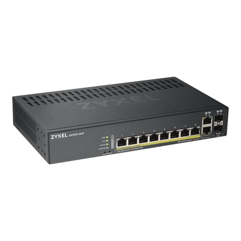 ZyXEL Switch GS1920-8HPv2 GS19208HPv2 (GS1920-8HPV2-EU0101F) (GS19208HPV2EU0101F)